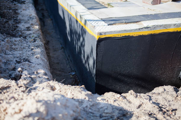Professional Foundation Crack Repair technician working in Riverside, NJ